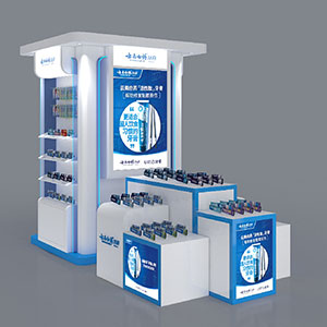 云南白藥牙膏終端貨架